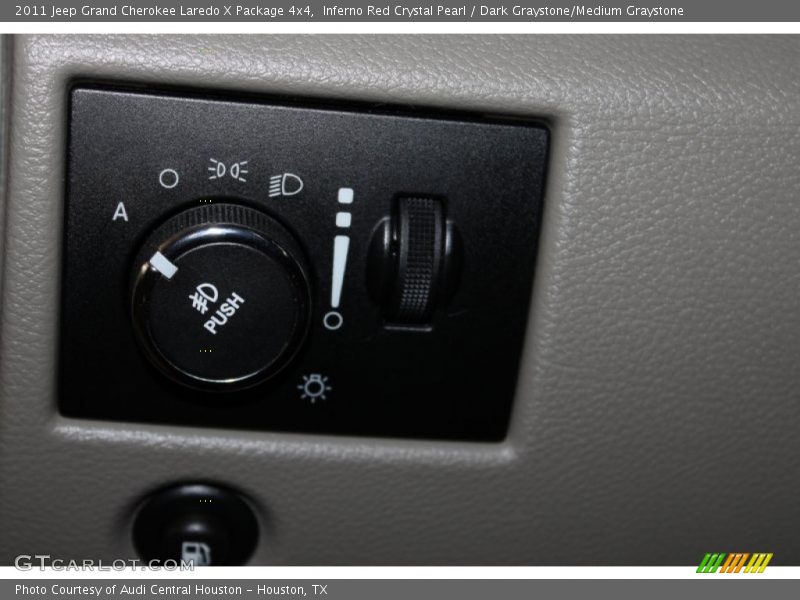 Inferno Red Crystal Pearl / Dark Graystone/Medium Graystone 2011 Jeep Grand Cherokee Laredo X Package 4x4