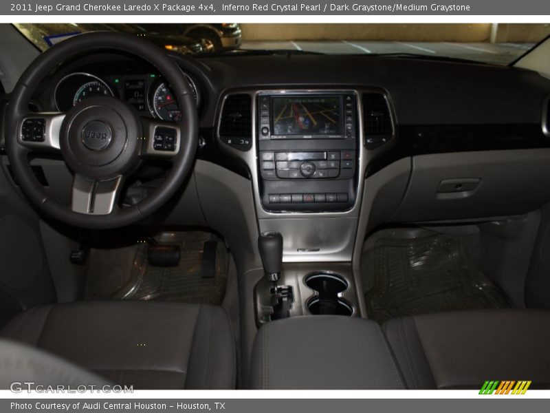 Inferno Red Crystal Pearl / Dark Graystone/Medium Graystone 2011 Jeep Grand Cherokee Laredo X Package 4x4