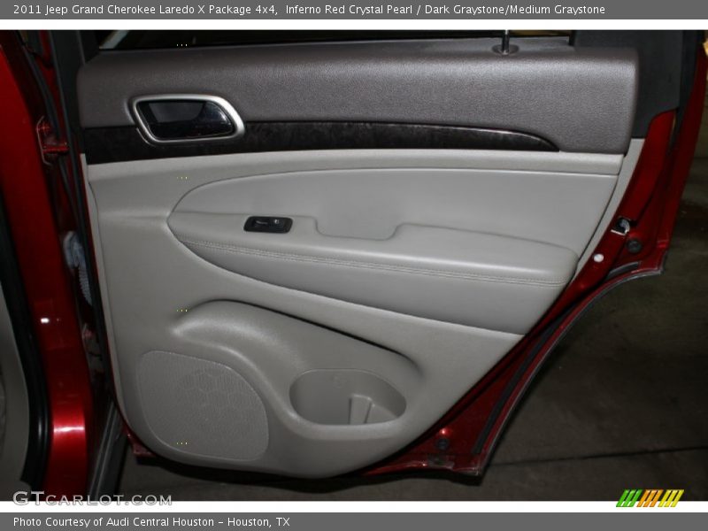 Inferno Red Crystal Pearl / Dark Graystone/Medium Graystone 2011 Jeep Grand Cherokee Laredo X Package 4x4