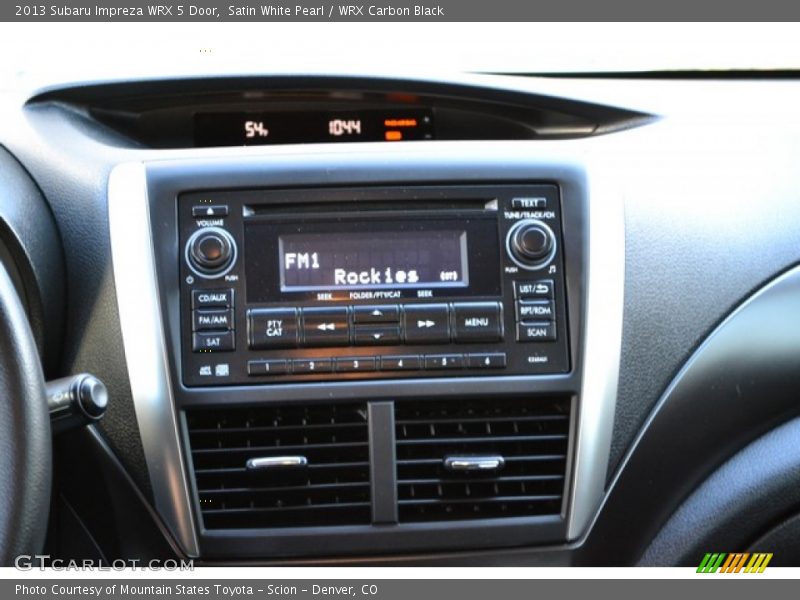 Satin White Pearl / WRX Carbon Black 2013 Subaru Impreza WRX 5 Door