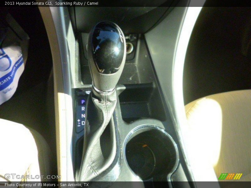 Sparkling Ruby / Camel 2013 Hyundai Sonata GLS