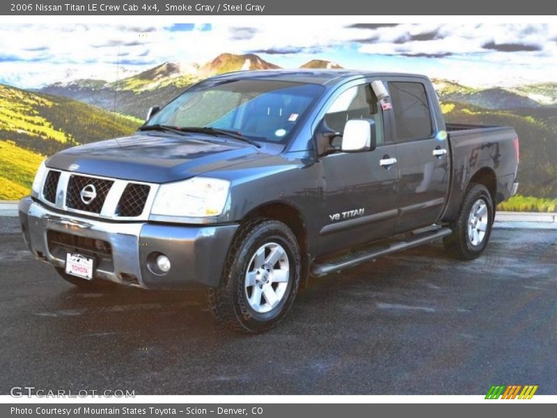 Smoke Gray / Steel Gray 2006 Nissan Titan LE Crew Cab 4x4