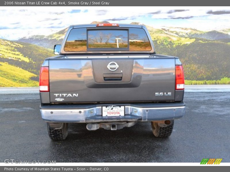 Smoke Gray / Steel Gray 2006 Nissan Titan LE Crew Cab 4x4