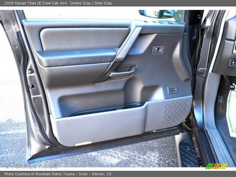 Smoke Gray / Steel Gray 2006 Nissan Titan LE Crew Cab 4x4