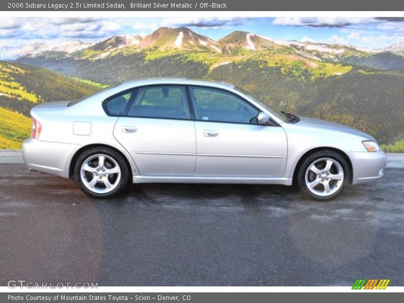 Brilliant Silver Metallic / Off-Black 2006 Subaru Legacy 2.5i Limited Sedan