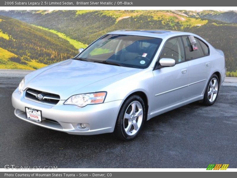 Brilliant Silver Metallic / Off-Black 2006 Subaru Legacy 2.5i Limited Sedan
