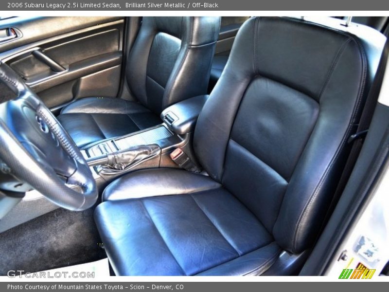 Brilliant Silver Metallic / Off-Black 2006 Subaru Legacy 2.5i Limited Sedan