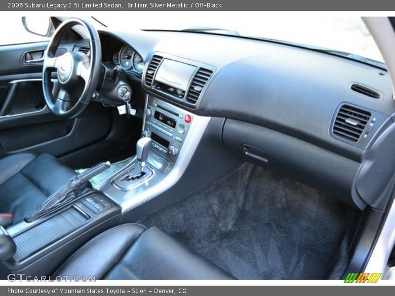Brilliant Silver Metallic / Off-Black 2006 Subaru Legacy 2.5i Limited Sedan