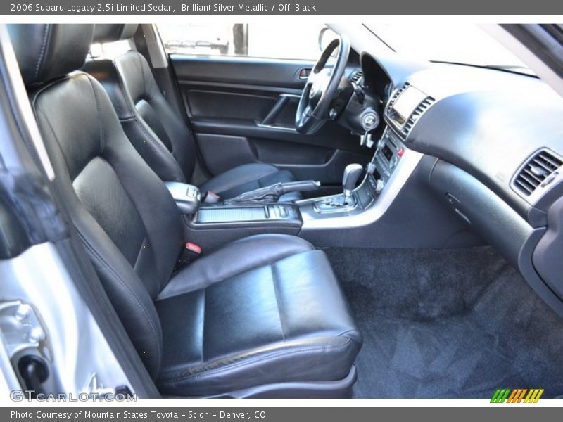 Brilliant Silver Metallic / Off-Black 2006 Subaru Legacy 2.5i Limited Sedan