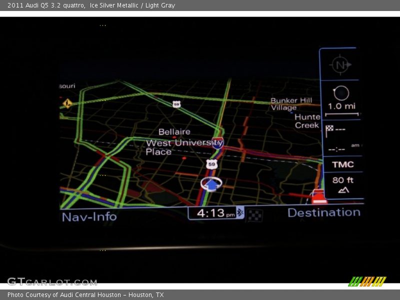 Ice Silver Metallic / Light Gray 2011 Audi Q5 3.2 quattro