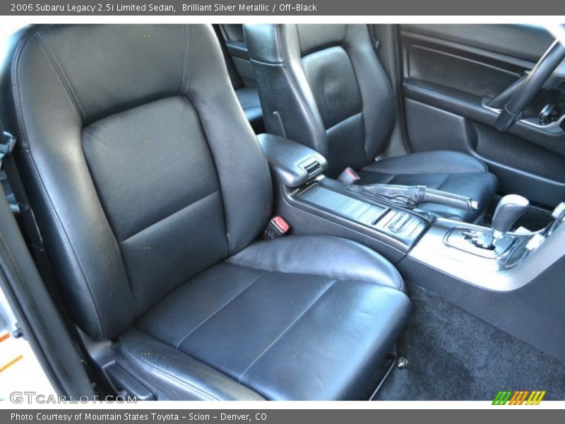 Brilliant Silver Metallic / Off-Black 2006 Subaru Legacy 2.5i Limited Sedan