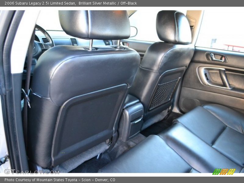 Brilliant Silver Metallic / Off-Black 2006 Subaru Legacy 2.5i Limited Sedan