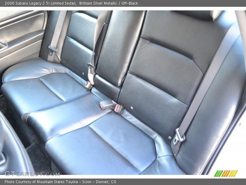 Brilliant Silver Metallic / Off-Black 2006 Subaru Legacy 2.5i Limited Sedan