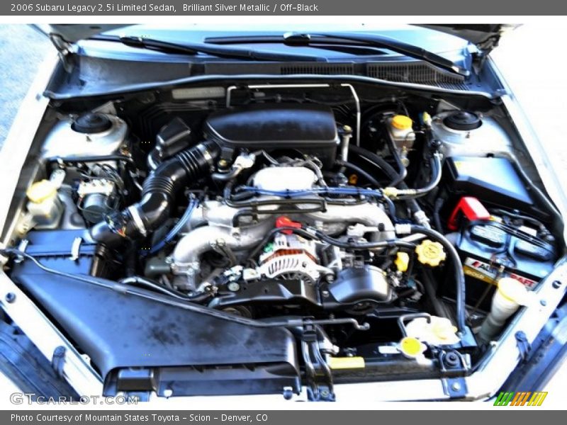 Brilliant Silver Metallic / Off-Black 2006 Subaru Legacy 2.5i Limited Sedan