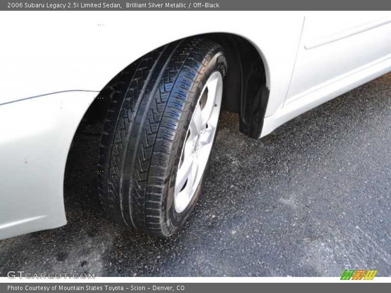 Brilliant Silver Metallic / Off-Black 2006 Subaru Legacy 2.5i Limited Sedan