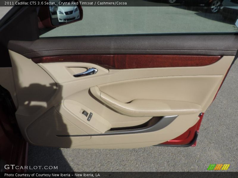 Crystal Red Tintcoat / Cashmere/Cocoa 2011 Cadillac CTS 3.6 Sedan