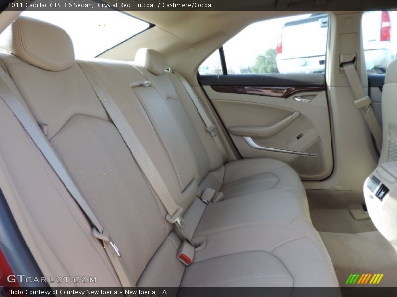 Crystal Red Tintcoat / Cashmere/Cocoa 2011 Cadillac CTS 3.6 Sedan