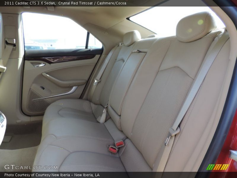 Crystal Red Tintcoat / Cashmere/Cocoa 2011 Cadillac CTS 3.6 Sedan