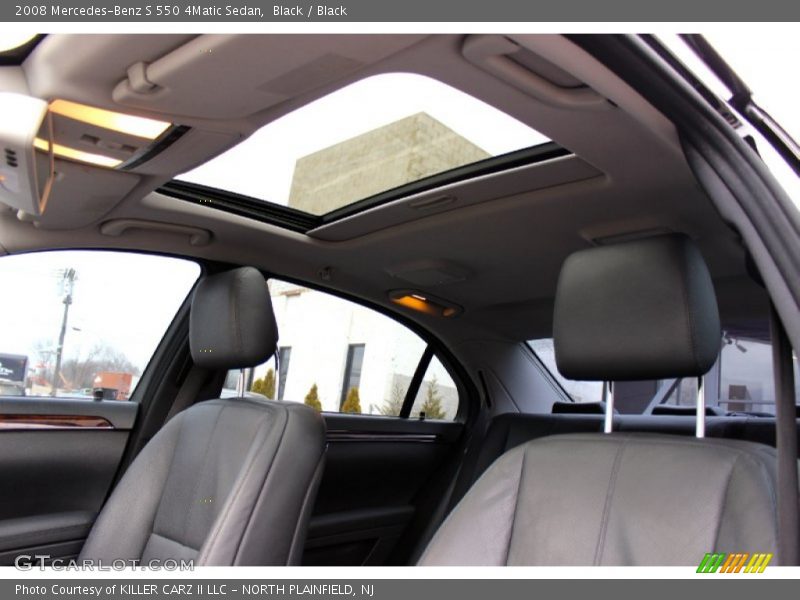 Black / Black 2008 Mercedes-Benz S 550 4Matic Sedan