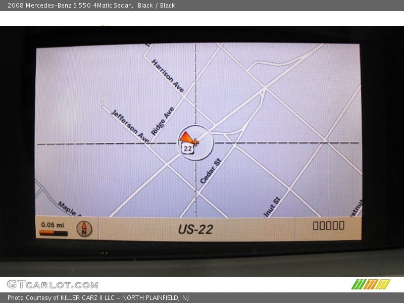 Black / Black 2008 Mercedes-Benz S 550 4Matic Sedan