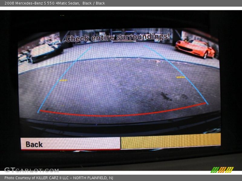 Black / Black 2008 Mercedes-Benz S 550 4Matic Sedan