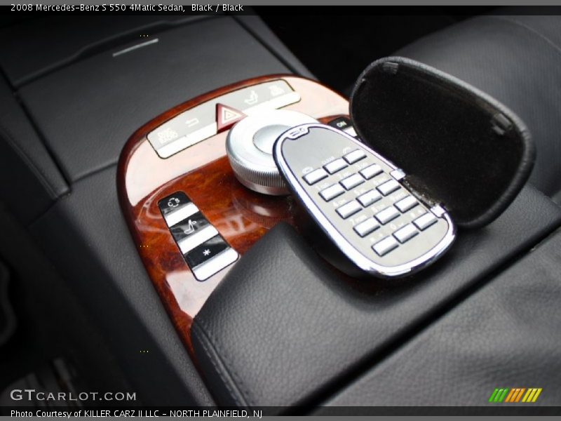 Black / Black 2008 Mercedes-Benz S 550 4Matic Sedan