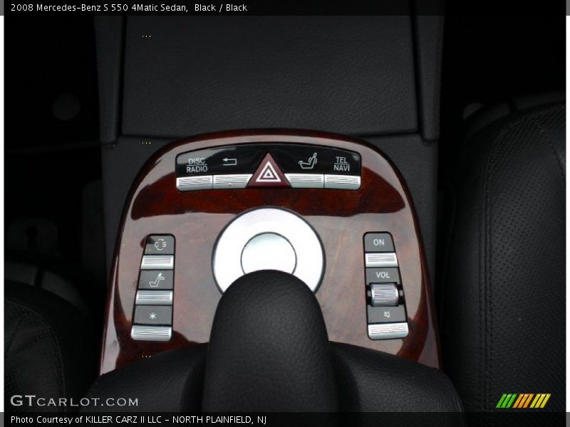 Black / Black 2008 Mercedes-Benz S 550 4Matic Sedan