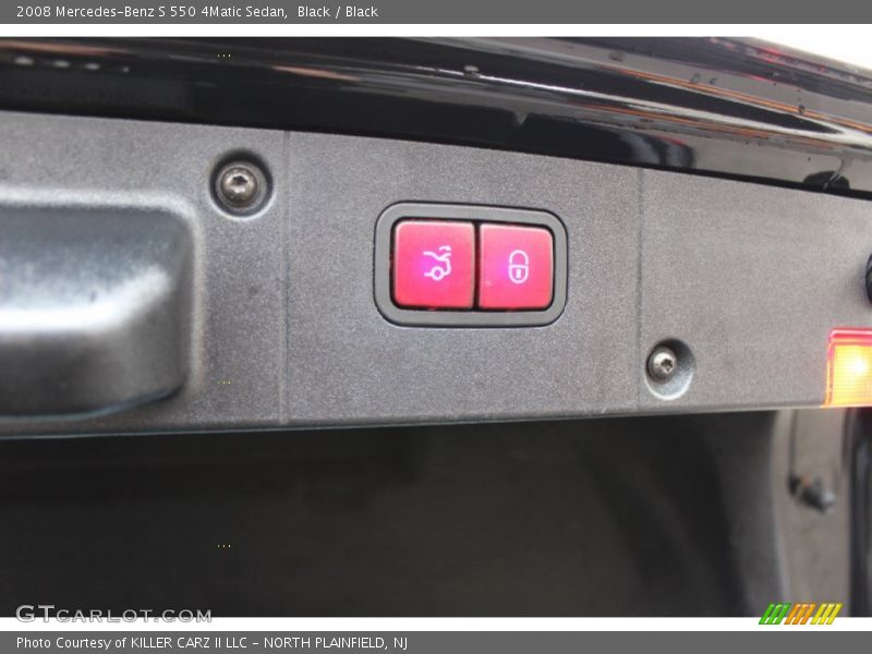 Black / Black 2008 Mercedes-Benz S 550 4Matic Sedan