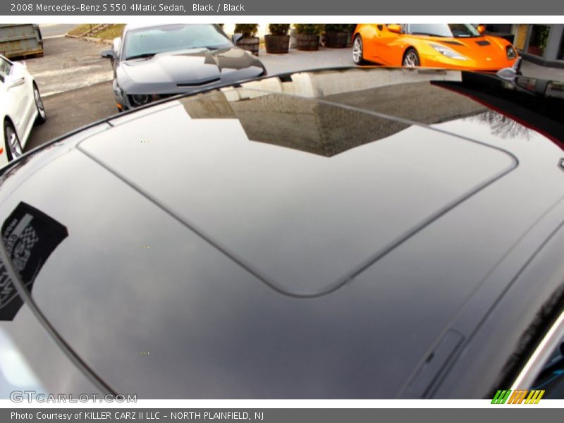 Black / Black 2008 Mercedes-Benz S 550 4Matic Sedan