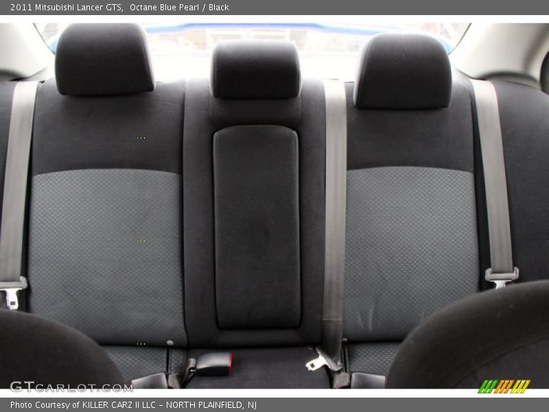 Octane Blue Pearl / Black 2011 Mitsubishi Lancer GTS