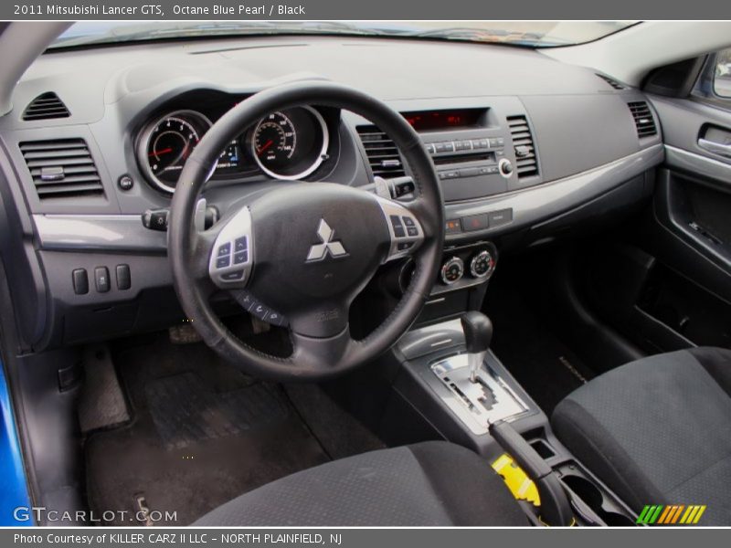 Black Interior - 2011 Lancer GTS 