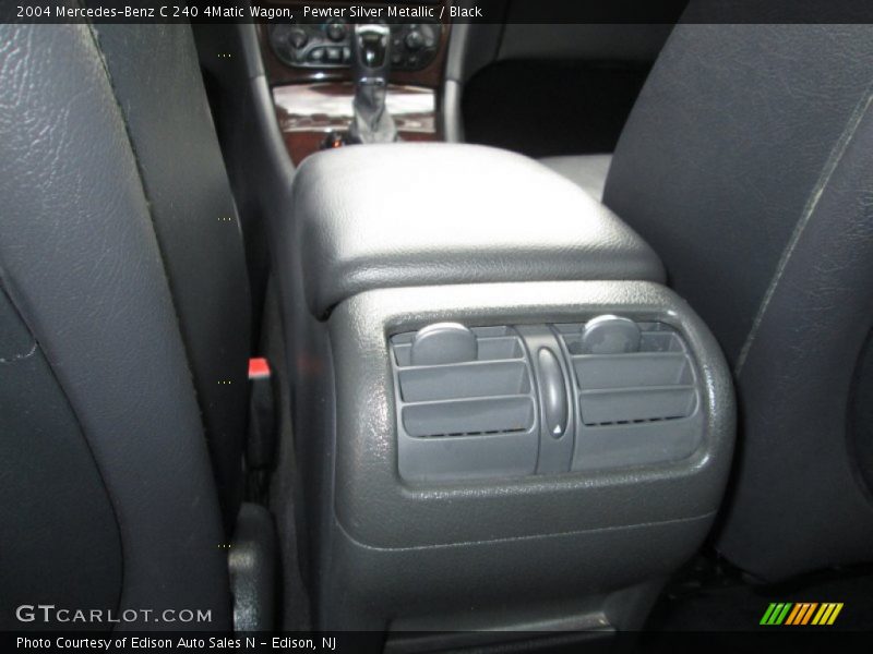 Pewter Silver Metallic / Black 2004 Mercedes-Benz C 240 4Matic Wagon
