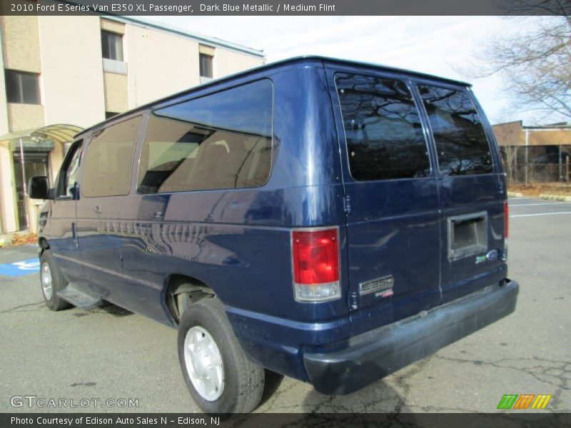 Dark Blue Metallic / Medium Flint 2010 Ford E Series Van E350 XL Passenger
