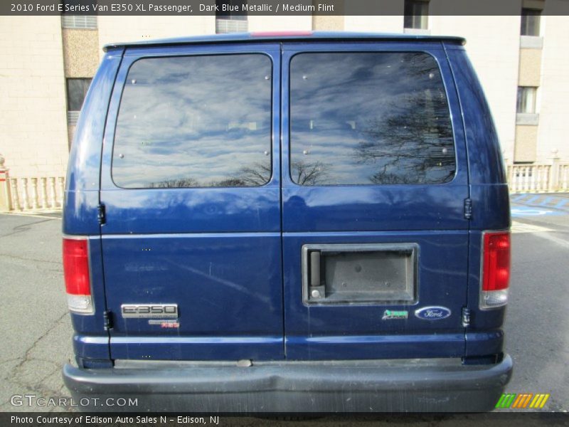 Dark Blue Metallic / Medium Flint 2010 Ford E Series Van E350 XL Passenger
