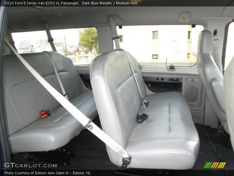Dark Blue Metallic / Medium Flint 2010 Ford E Series Van E350 XL Passenger