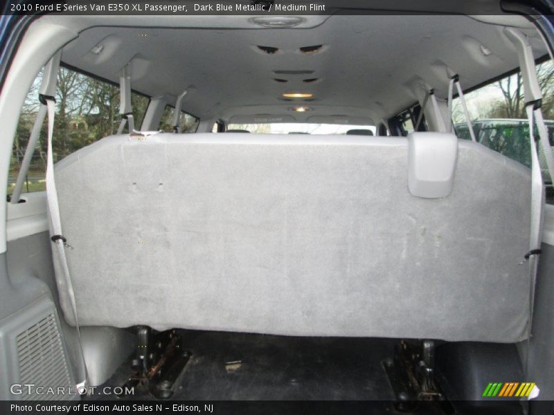 Dark Blue Metallic / Medium Flint 2010 Ford E Series Van E350 XL Passenger