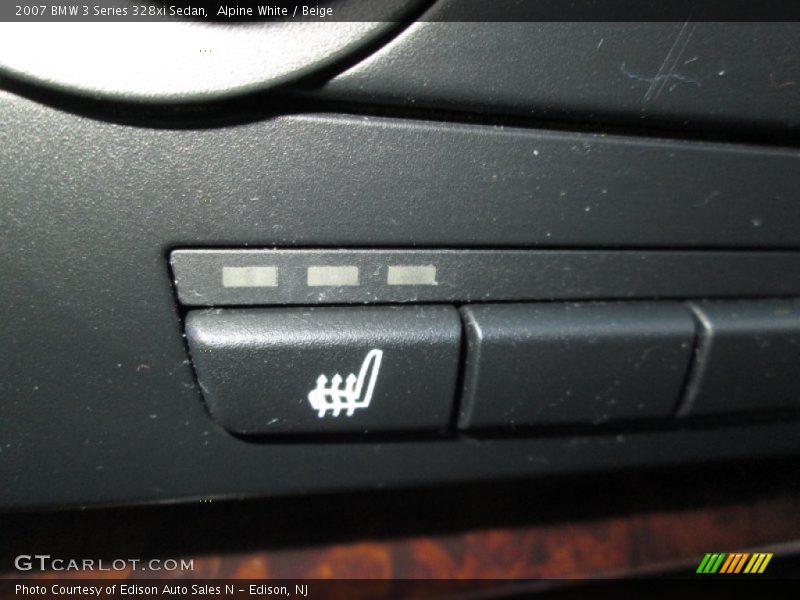Alpine White / Beige 2007 BMW 3 Series 328xi Sedan