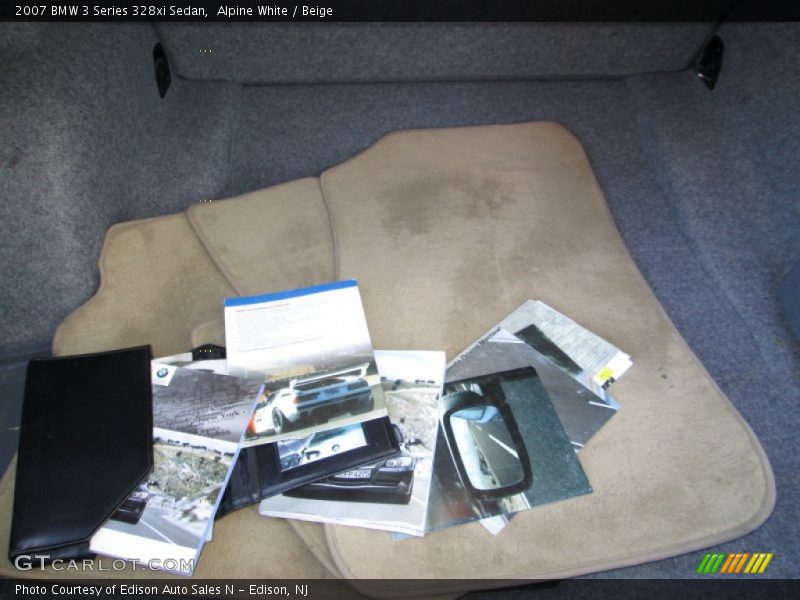 Alpine White / Beige 2007 BMW 3 Series 328xi Sedan
