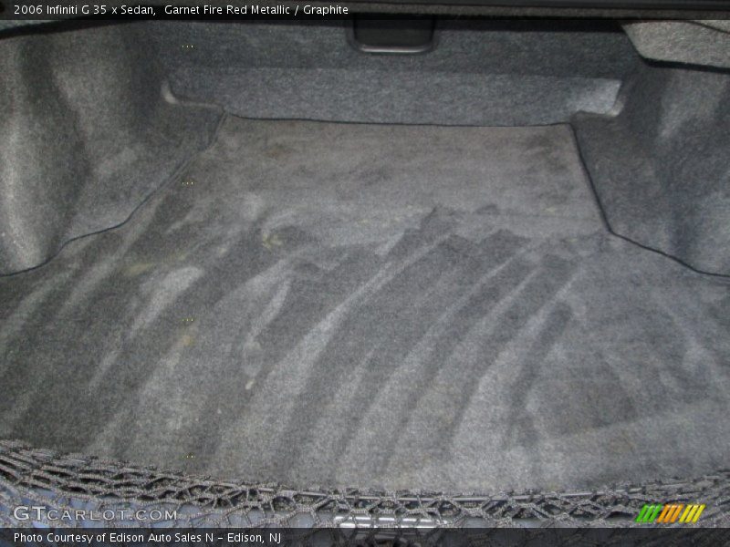 Garnet Fire Red Metallic / Graphite 2006 Infiniti G 35 x Sedan