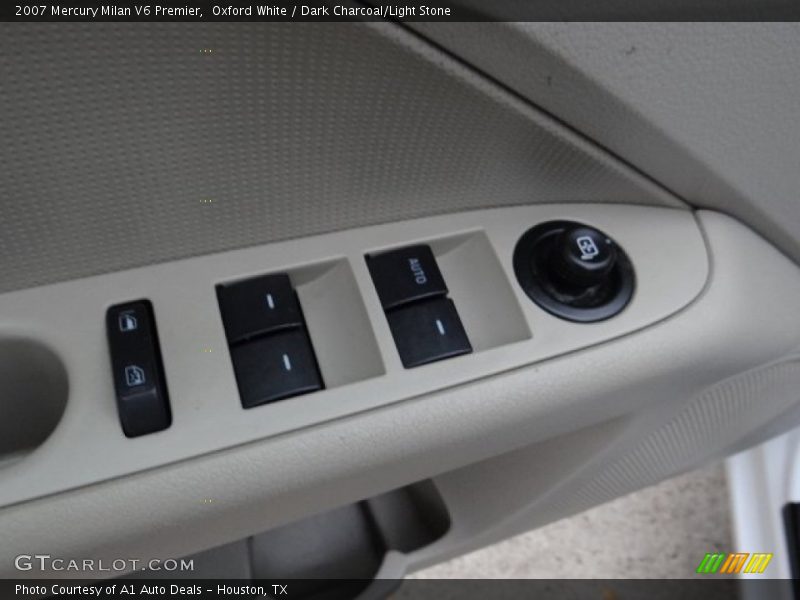 Oxford White / Dark Charcoal/Light Stone 2007 Mercury Milan V6 Premier