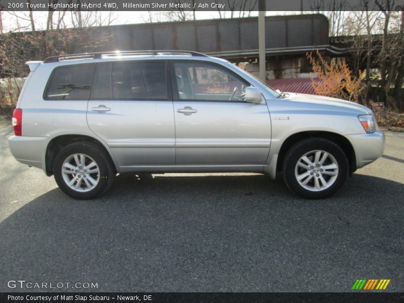 Millenium Silver Metallic / Ash Gray 2006 Toyota Highlander Hybrid 4WD