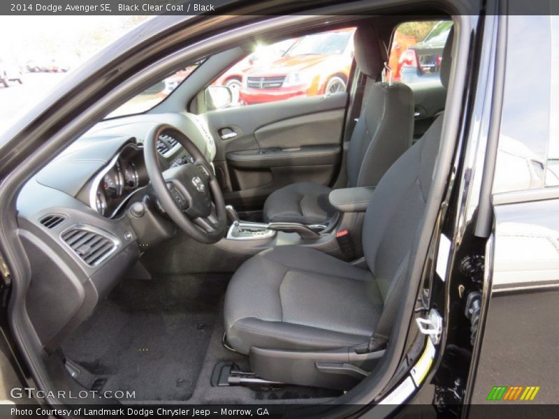 Black Clear Coat / Black 2014 Dodge Avenger SE