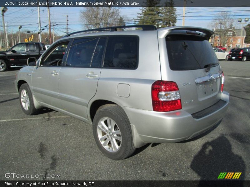 Millenium Silver Metallic / Ash Gray 2006 Toyota Highlander Hybrid 4WD