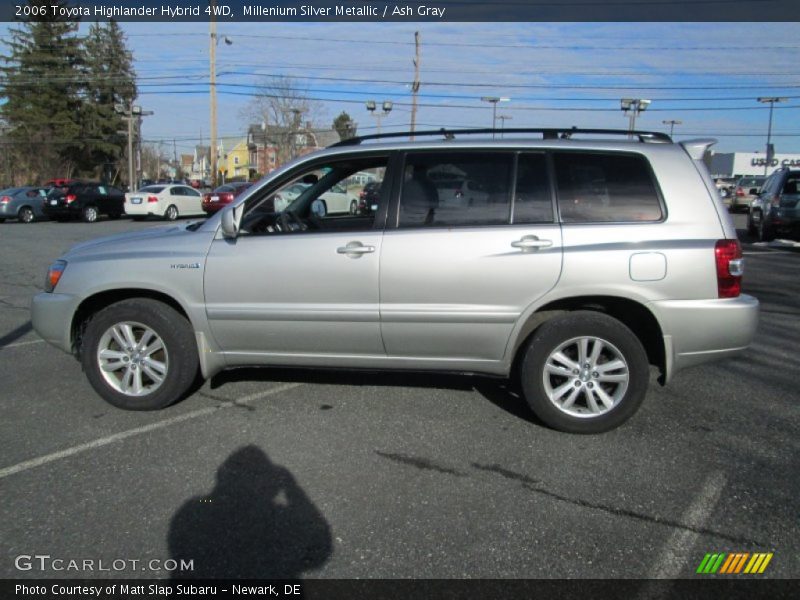 Millenium Silver Metallic / Ash Gray 2006 Toyota Highlander Hybrid 4WD