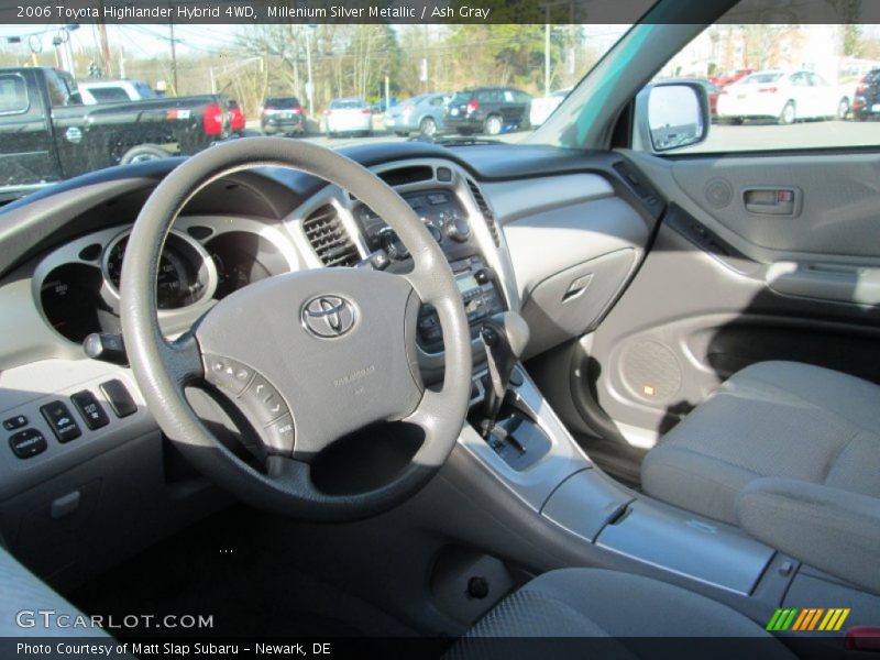 Millenium Silver Metallic / Ash Gray 2006 Toyota Highlander Hybrid 4WD