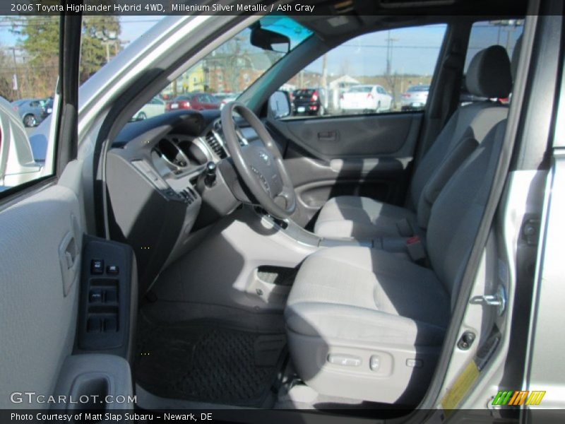 Millenium Silver Metallic / Ash Gray 2006 Toyota Highlander Hybrid 4WD