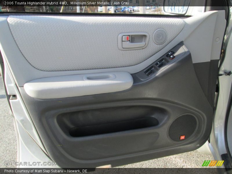 Millenium Silver Metallic / Ash Gray 2006 Toyota Highlander Hybrid 4WD