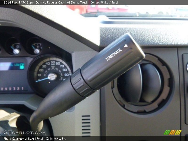 Oxford White / Steel 2014 Ford F450 Super Duty XL Regular Cab 4x4 Dump Truck