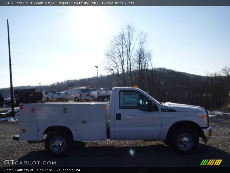 Oxford White / Steel 2014 Ford F250 Super Duty XL Regular Cab Utility Truck