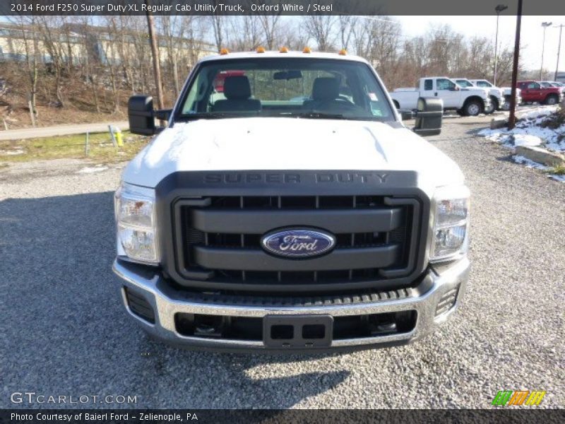 Oxford White / Steel 2014 Ford F250 Super Duty XL Regular Cab Utility Truck